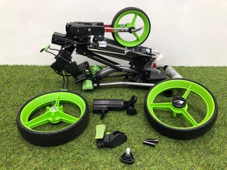 BENROSS SLIDER 3 WHEEL PUSH ALONG GOLF TROLLY: LOCATION - CR6