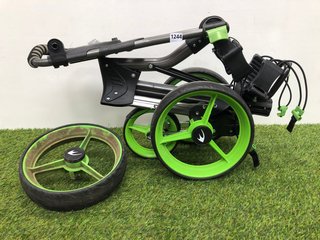 BENROSS SLIDER 3 WHEEL PUSH ALONG GOLF TROLLY: LOCATION - CR6