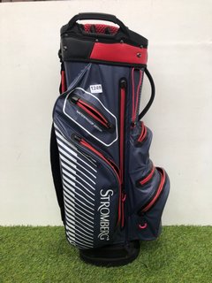 STROMBERG GOLF BAG IN RED WHITE & BLUE: LOCATION - CR7