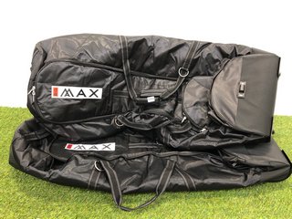 2 X BIG MAX GOLF TRAVEL COVERS IN BLACK: LOCATION - CR8