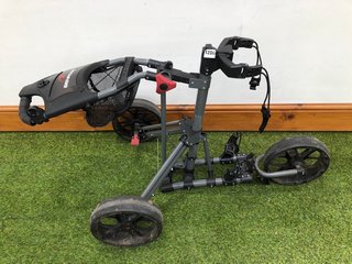 BENROSS SLIDER 3 WHEEL PUSH ALONG GOLF TROLLY: LOCATION - C2