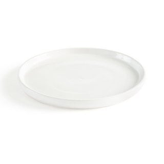 LA REDOUTE INTERIEURS SET OF 4 ELINOR STONEWARE DESSERT PLATES. RRP - £32: LOCATION - C4