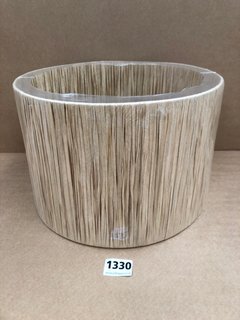 LA REDOUTE CEILING LIGHT SHADE IN NATURAL: LOCATION - C4