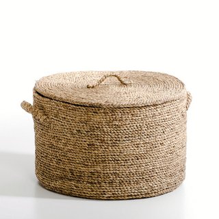 AM.PM LIAN ROUND WATER BASKET H36.5CM. SIZE: 55X36.5CM. RRP - £130: LOCATION - C4