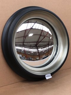 AM.PM SAMANTHA 43CM ROUND WITCH MIRROR IN GOLD COLOURED RRP - £125: LOCATION - C6