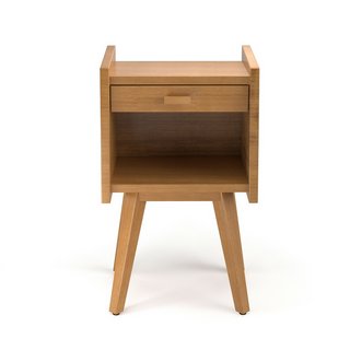 LA REDOUTE INTERIEURS QUILDA VINTAGE BEDSIDE TABLE. RRP - £140: LOCATION - C6