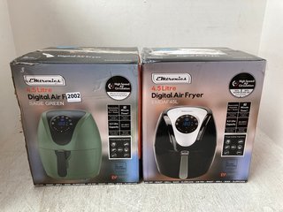 2 X ASSORTED ITEMS TO INCLUDE 4.5LTR DIGITAL AIR FRYER MODEL : EMDAF45LSG: LOCATION - BR3