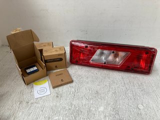 QTY OF ASSORTED ITEMS TO INCLUDE RECTANGULAR REAR LIGHT: LOCATION - BR5