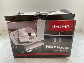 OSTBA MEAT SLICER MODEL : SL518: LOCATION - BR6