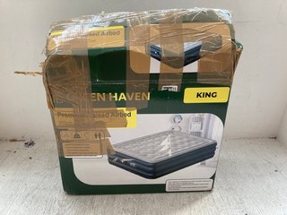 GREEN HAVEN AIR BED IN KINGSIZE: LOCATION - BR6