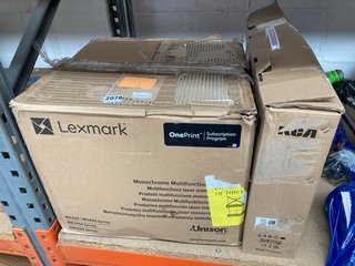 2 X ASSORTED ITEMS TO INCLUDE LEXMARK ONE PRINT HOME PRINTER: LOCATION - BR8