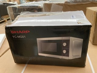 SHARP MICROWAVE OVEN WITH GRILL MODEL NO. YC-MG01: LOCATION - BR12