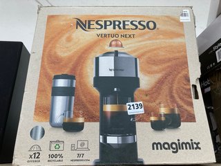 NESPRESSO VERTUO NEXT MAGIMIX COFFEE MACHINE RRP £199 MODEL: 11709-UK: LOCATION - BR13