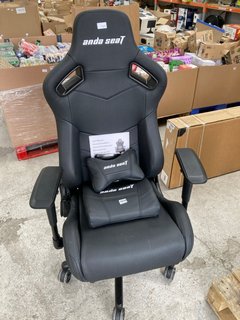 ANDA SEAT BLACK PADDED GAMING CHAIR: LOCATION - B1