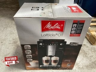 MELITTA LATTICIA OT COFFEE MACHINE RRP £399: LOCATION - B1