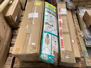 PALLET OF ASSORTED ITEMS TO INCLUDE WOLFCRAFT WOOD STAND: LOCATION - B7 (KERBSIDE PALLET DELIVERY)