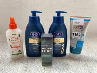 (COLLECTION ONLY) QTY OF ASSORTED ITEMS TO INCLUDE E45 RICH 24HR CREAM 400ML BOTTLE: LOCATION - BR3