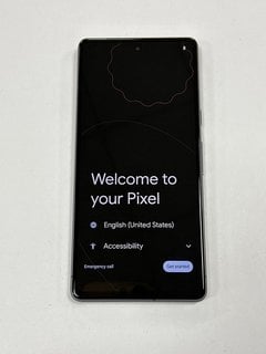 GOOGLE PIXEL 7 128 GB SMARTPHONE IN OBSIDIAN: MODEL NO GVU6C (WITH CHARGER CABLE) [JPTM121464] THIS PRODUCT IS FULLY FUNCTIONAL AND IS PART OF OUR PREMIUM TECH AND ELECTRONICS RANGE