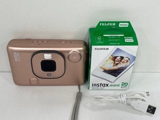 FUJIFILM INSTAX MINI LIPLAY INSTANT CAMERA (ORIGINAL RRP - £149) (WITH CHARGER CABLE & 20 INSTANT FILM SHEETS) [JPTM121843] THIS PRODUCT IS FULLY FUNCTIONAL AND IS PART OF OUR PREMIUM TECH AND ELECTR