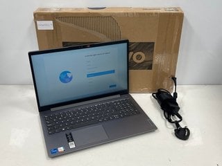 LENOVO IDEAPAD 3 15ITL6 256 GB LAPTOP IN ARCTIC GREY: MODEL NO PF9XB2929070 (WITH BOX & CHARGING CABLE, VERY GOOD COSMETIC CONDITION) INTEL CORE I5-1135G7 @ 2.40 GHZ, 8 GB RAM, 15.6" SCREEN, INTEL IR