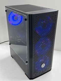 CYBERPOWER BLAZE GAMING 1TB M.2 SSD PC (WITH ACCESSORIES AS PHOTOGRAPHED) AMD RYZEN 5 4500 @ 3.60GHZ, 16GB RAM, NVIDIA GEFORCE RTX 3060 [JPTM121840] THIS PRODUCT IS FULLY FUNCTIONAL AND IS PART OF OU