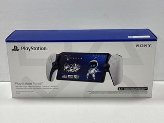 SONY PLAYSTATION PORTAL FOR PS5 GAMES CONSOLE REMOTE PLAYER IN WHITE: MODEL NO CFI-Y1016 (WITH BOX & ALL ACCESSORIES) [JPTM122496] THIS PRODUCT IS FULLY FUNCTIONAL AND IS PART OF OUR PREMIUM TECH AND