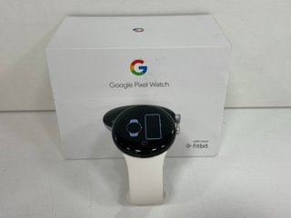 GOOGLE PIXEL SMARTWATCH (WITH BOX & CHARGER CABLE) [JPTM121432] THIS PRODUCT IS FULLY FUNCTIONAL AND IS PART OF OUR PREMIUM TECH AND ELECTRONICS RANGE