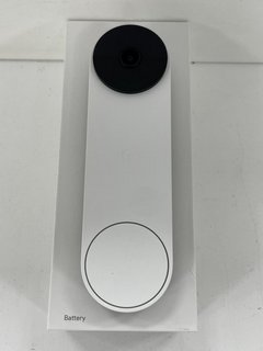 GOOGLE NEST (BATTERY) SMART DOORBELL (WITH BOX, CABLE & MOUNT) [JPTM122696] THIS PRODUCT IS FULLY FUNCTIONAL AND IS PART OF OUR PREMIUM TECH AND ELECTRONICS RANGE