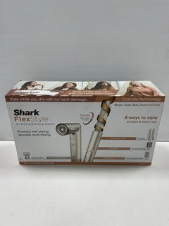 SHARK FLEX STYLE 4 IN 1 HAIR STYLER IN STONE [JPTM122556] (SEALED UNIT) THIS PRODUCT IS FULLY FUNCTIONAL AND IS PART OF OUR PREMIUM TECH AND ELECTRONICS RANGE