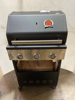 JOHN LEWIS GRILLSTREAM 3 BURNER GAS AND CHARCOAL RRP £429 (003329878)