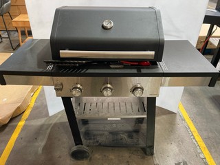 JOHN LEWIS GRILLSTREAM 3 BURNER GAS AND CHARCOAL RRP £429 (003332027)