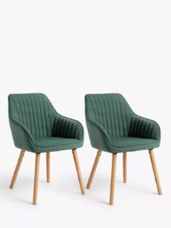 JOHN LEWIS TORONTO ARMCHAIR,MOSS - 1 PAIR RRP £329 (003326192)