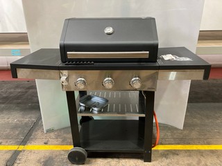 JOHN LEWIS GRILLSTREAM 3 BURNER GAS AND CHARCOAL RRP £319 (003331140)