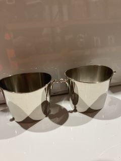 2 X THE WHITE COMPANY CHAMPAGNE TRUG RRP £105