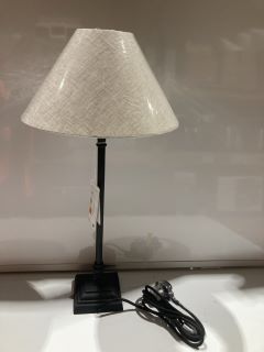 THE WHITE COMPANY COWLEY TABLE LAMP BLACK RRP £95