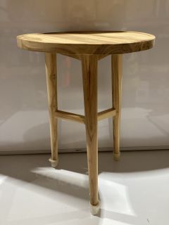 THE WHITE COMPANY PENTNEY SIDE TABLE NATURAL RRP £190