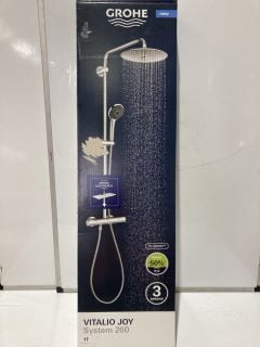 GROHE VITALIO JOY SHOWER SYSTEM 260 RRP £424