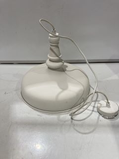 THE WHITE COMPANY COLBY PENDANT H31CM X D39CM WHITE RRP £145