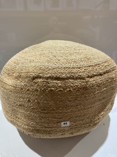 THE WHITE COMPANY JUTE POUFFE RRP £145