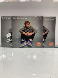 QTY OF ED SHEERAN 2023 OFFICIAL CALENDARS