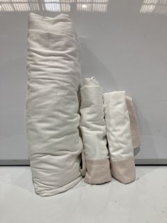 A QTY OF ASSORTED WHITE COMPANY BEDDING - WHITE TOTAL RRP £160