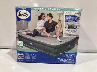 QTY OF ASSORTED ITEMS TO INCLUDE SEALY QUEEN SIZE AIRBED