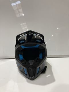 FXB RACING CLUTCH EVO HELMET BLUE SIZE L RRP £135.00