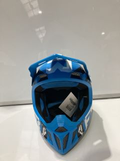 FXB RACING CLUTCH EVO HELMET BLUE SIZE L RRP £135.00