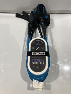 FREEDOM HELIX 7' ALL ROUND LEASH BLUE/BLACK RRP £153.00