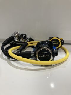 LEGEND AQUALUNG REGULATOR PK HELIX YOKE OCTO SPG BAG BLACK/YELLOW RRP £471.99