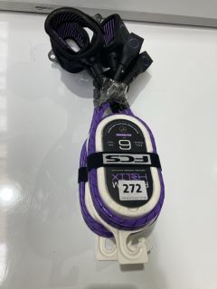 QTY OF FCS6'  COMP ESSENTIAL LEASH PURPLE RRP £132.00