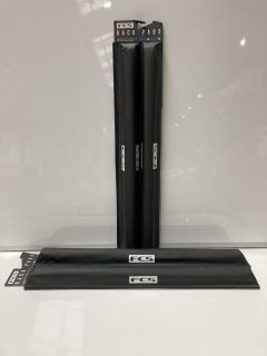 QTY OF FCS RACK TUBES BLACK SIZE 740MM RRP £78.00