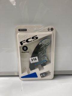 QTY OF BLUE  SMOKE REAR RETAIL FINS RRP £203