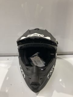 YOUTH LEGION HELMET BLACK/WHITE SIZE M RRP £85